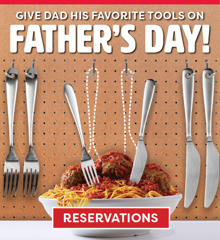 Give Dad his favorite tools on Father's Day! Make reservations today!
